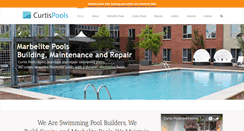 Desktop Screenshot of curtispools.co.za